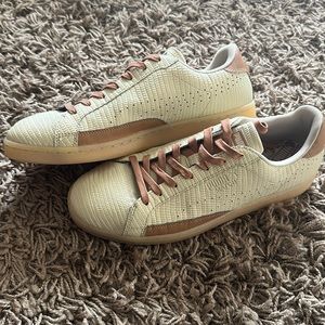 Tan and brown Pumas